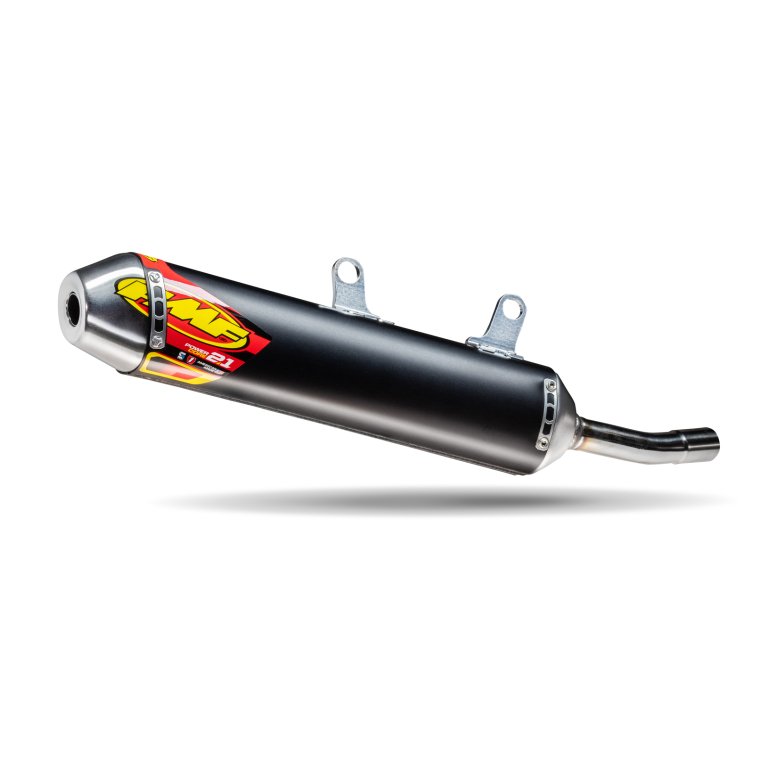 FMF Powercore 2.1 – משתיק אגזוז לאופנוע אנדורו דו-פעימתי, שחור