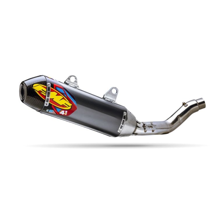 FMF Factory 4.1 RCT – משתיק אגזוז לאופנוע שטח ארבע פעימות, פקק קרבון