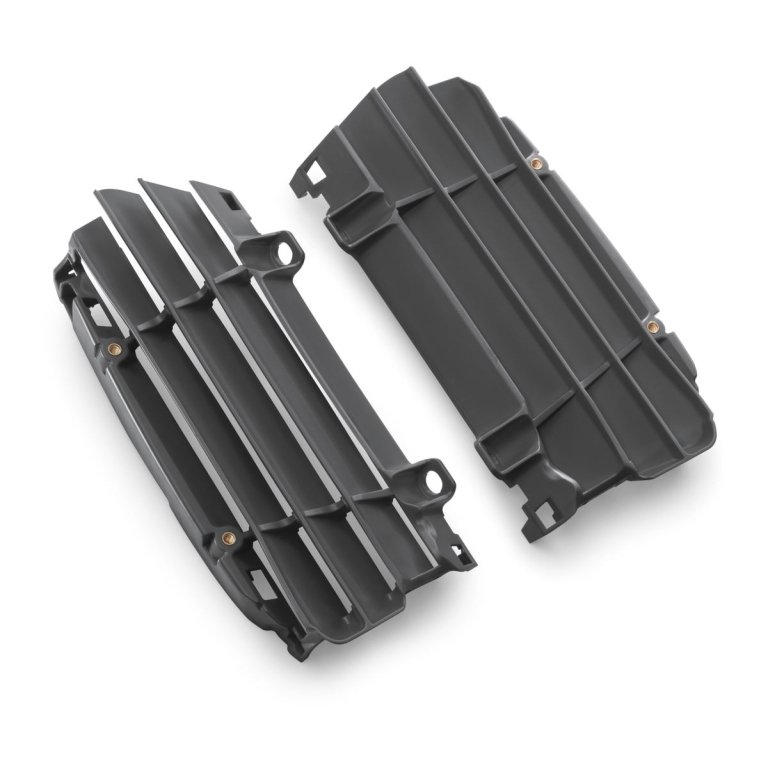 KTM Radiator Protection – מגן פלסטיק לרדיאטור של האופנוע, שחור