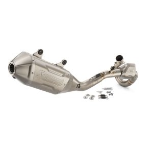 Akrapovič Evolution Line – מערכת פליטה מלאה מטיטניום לאופנוע שטח ארבע פעימות