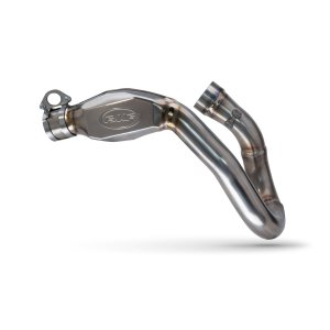 FMF Megabomb Header – סעפת טיטניום לאופנוע שטח ארבע פעימות