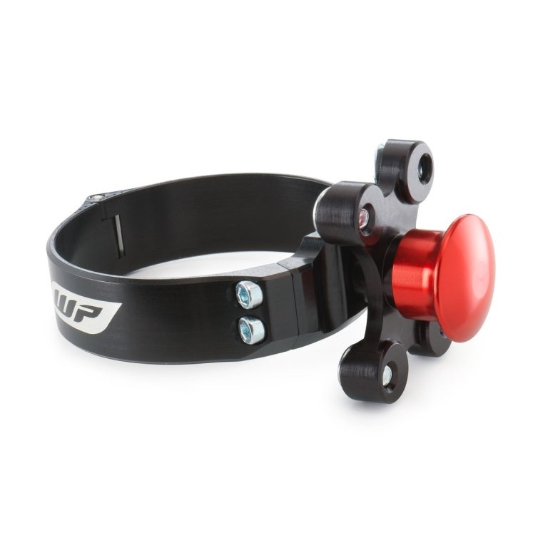 KTM Factory Start Device – מתקן זינוק למזלג הקדמי באופנוע, שחור-אדום