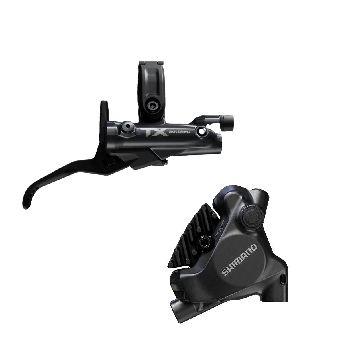 סט בלם דיסק מורכב ימין/אחורי Shimano (BL-M8200+BR-MT805) XT