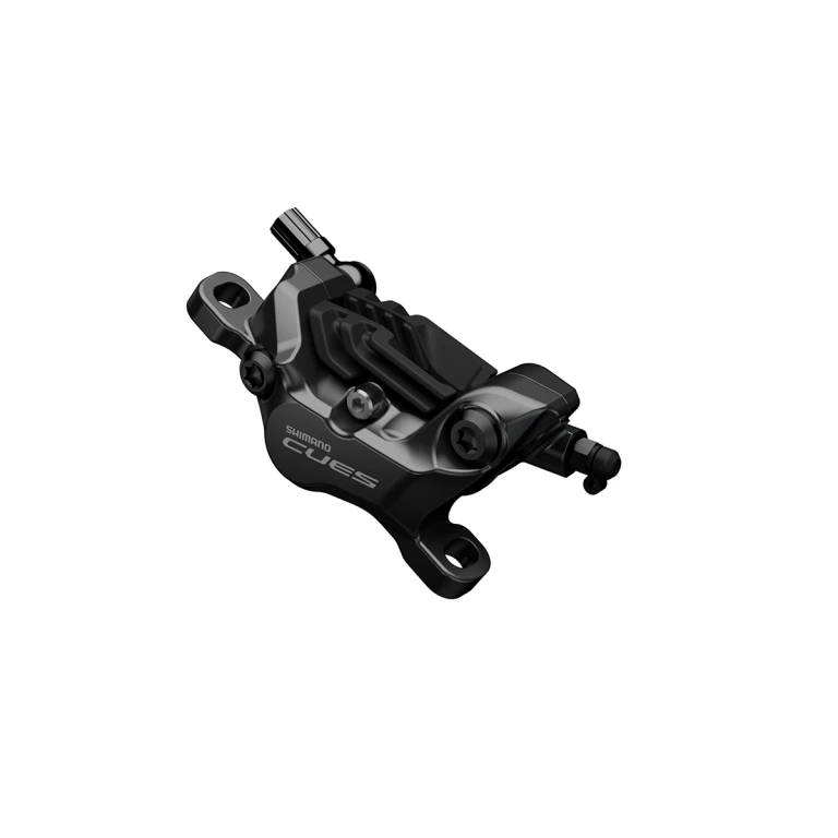 קליפר בלם דיסק הידראולי Shimano U8020 Cues קדמי/אחורי עם רפידות רזין N03A ללא מתאם – קליפר בלבד, ללא ידית וצינור