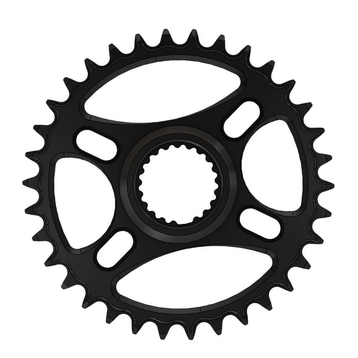 גלגל שיניים PILO C22 34T ל-Shimano direct שחור