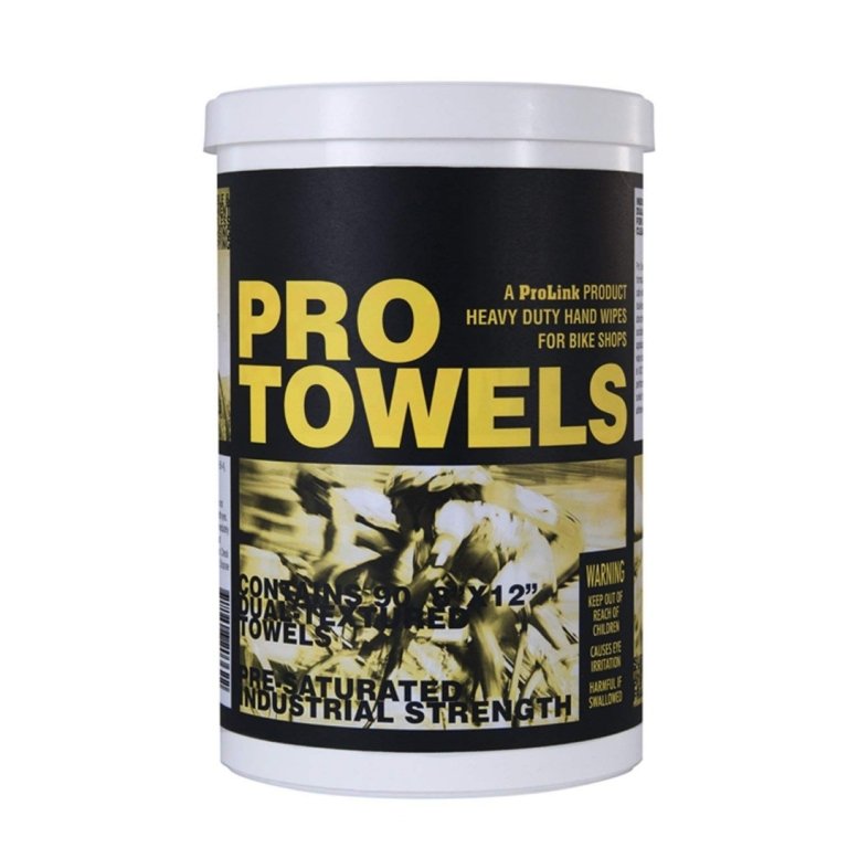ProGold Bike Wipes – מגבוני ניקוי לאופניים, 120 יחידות