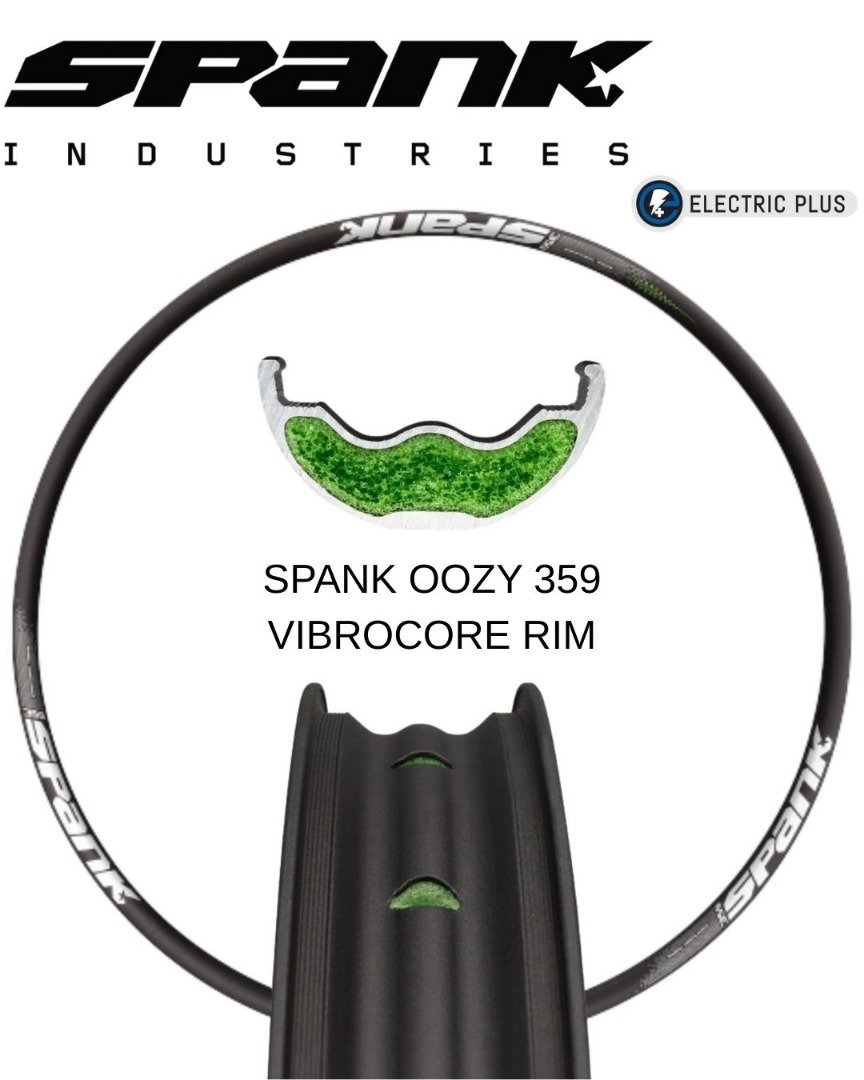 Spank 359 Vibrocore – חישוק עם ליבת קצף, 32 חורים