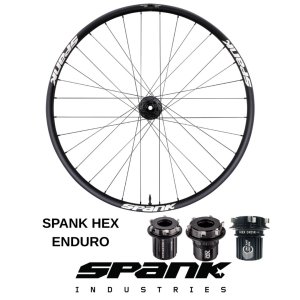 Spank HEX – גלגל אחורי להרים, נאבת HEX Drive