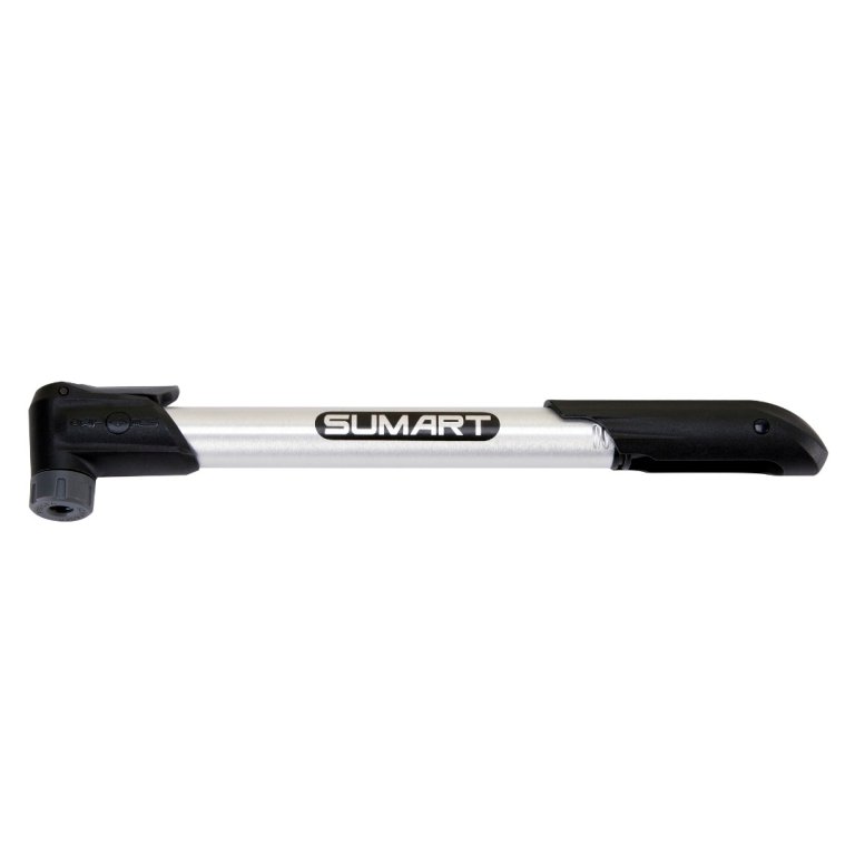 Sumart AMP-203A – משאבת יד מיני מאלומיניום, ראש חכם, כסופה
