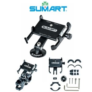 Sumart BPH-3 – מחזיק טלפון מאלומיניום לסטם או לכידון