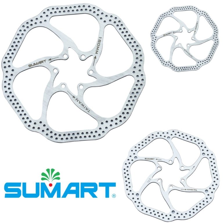 Sumart D3R / D5R – רוטור לבלם דיסק, 6 ברגים
