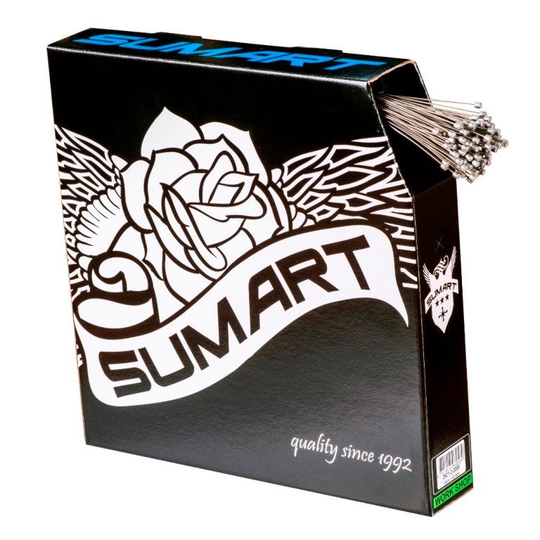 Sumart DIC1.1-2000 – כבלי הילוכים פנימיים נירוסטה, 100 יחידות