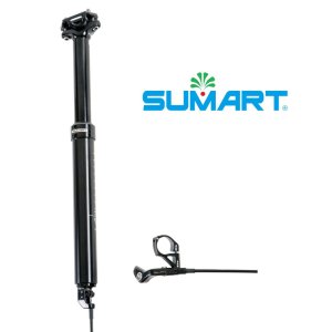 Sumart DSP36 – מוט אוכף מתכוונן 100 מ"מ, ניתוב פנימי, 30.9