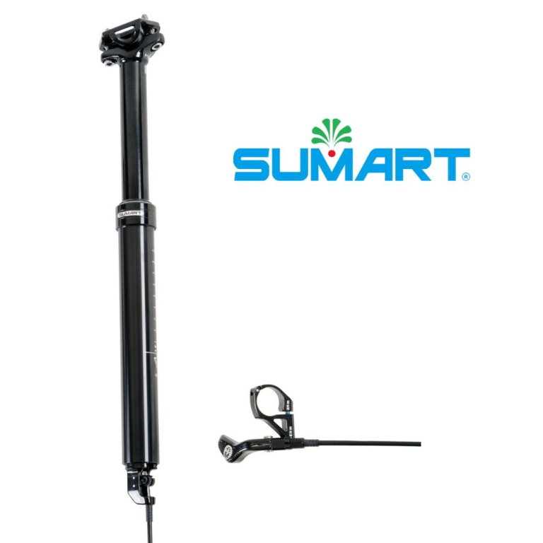 Sumart DSP36 – מוט אוכף מתכוונן 100 מ"מ, ניתוב פנימי, 30.9