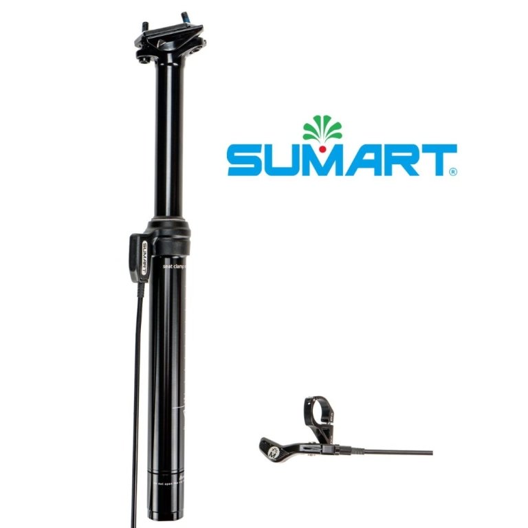 Sumart DSP40E – מוט אוכף מתכוונן (דרופר) 125 מ"מ, ניתוב חיצוני