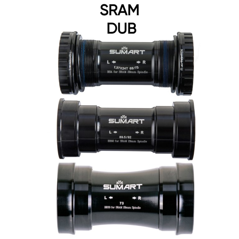 Sumart DUB – ציר מרכזי לקראנק SRAM DUB, לשלדות BB92 או BB30